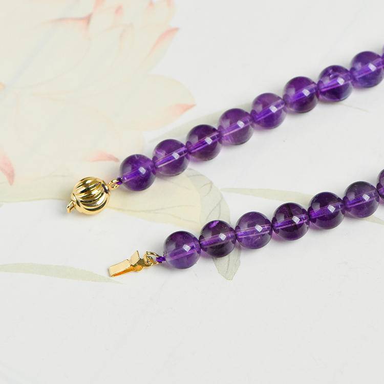 Amethyst necklace